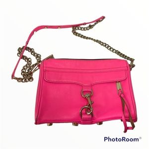 Rebecca Minkoff Neon Pink Mini Mac Bag​​
